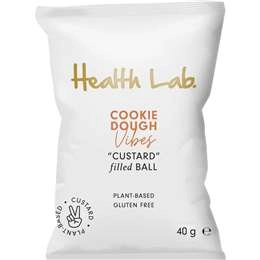 Health Lab Cookie Dough Vibes Custard Filled Ball 40g