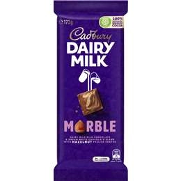 Cadbury Dairy Milk Marble Chocolate Block 173g