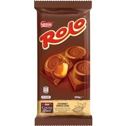 Nestle Rolo Milk Chocolate Caramel Block 200g