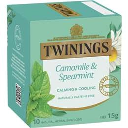 Twinings Camomile & Spearmint Tea Bags  10 Pack