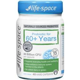 Life-space Probiotic For 60+ Years  40 Pack