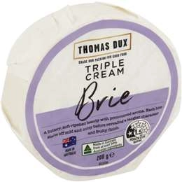 Thomas Dux Triple Cream Brie  200g