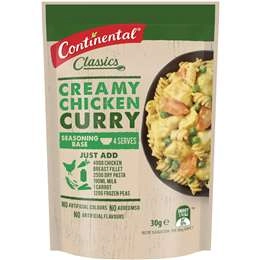 Continental Recipe Base Creamy Chicken Curry 30g