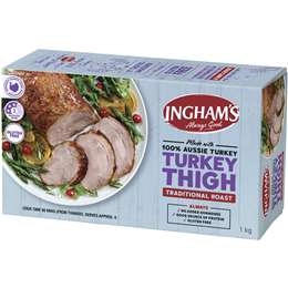 Ingham's Frozen Turkey Thigh Roast  1kg