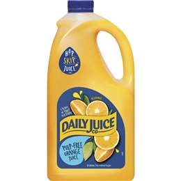 Daily Juice Co Pulp Free Orange Juice 2l