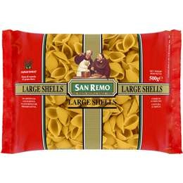 San Remo Shells Large Pasta No 29 500g