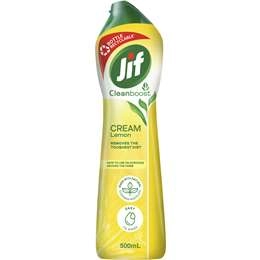 Jif Cream Cleanser With Micro Particles Lemon 500ml