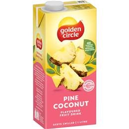 Golden Circle Drinks Pine Coconut Flavoured Fruit Drink 1l