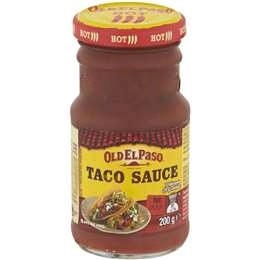 Old El Paso Taco Sauce Hot Taco Sauce 200g