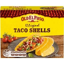 Old El Paso Taco Shells Original  12 Pack