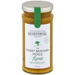 Beerenberg Sweet Mustard Pickle  265g