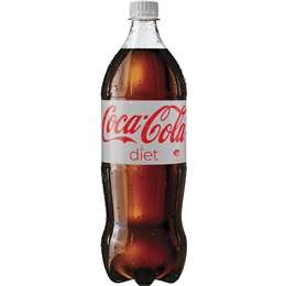 Coca-cola Diet Soft Drink Bottle  1.25l