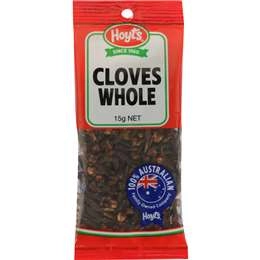 Hoyts Cloves Whole 15g