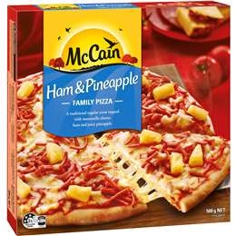 Mccain Pizza Ham & Pineapple 500g