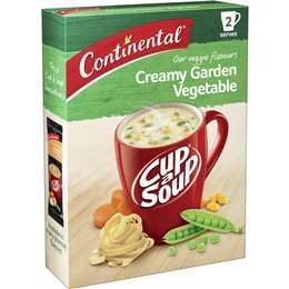 Continental Cup A Soup Creamy Garden Vegetable 2 Pack 2 Pack