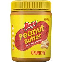 Bega Peanut Butter Crunchy  470g