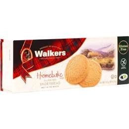 Walkers Homebake Gluten Free Shortbread Rounds 140g