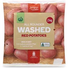 Woolworths Red Washed Potatoes Bag 2kg