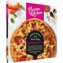 Picasso Kitchen Pizza Thin & Crispy Supreme  410g