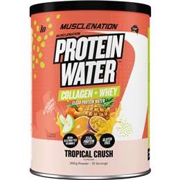 Muscle Nation Protein Water Powder Tropical Crush 300g