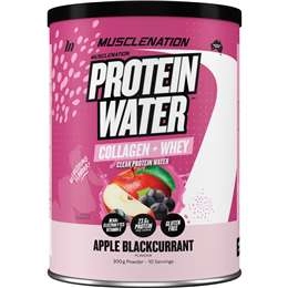 Muscle Nation Protein Water Powder Apple Blackcurrant Flavour 300g