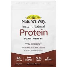 Nature's Way Instant Natural Protein Chocolate Flavour 400g