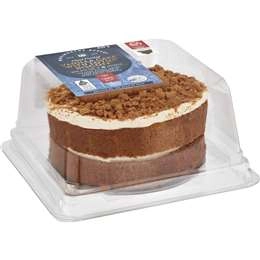 Woolworths Vanilla Cake With Biscoff 450g