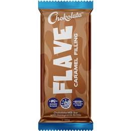 Chokolata Flave Caramel Filling Milk Bar With Honeycomb Brittle 100g