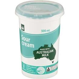 Woolworths Sour Cream  300ml