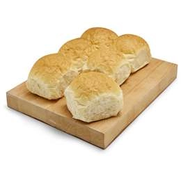 Woolworths White Round Roll  6 Pack