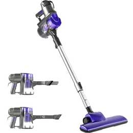 Devanti Stick Vacuum Cleaner Handheld Corded 450W Purple