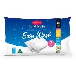 Tontine Goodnight Easy Wash Pillow 2 Pack