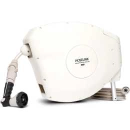 Hoselink Retractable Hose Reel - Beige 20m