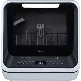 Midea Mini Second Generation Benchtop Portable Dishwasher (Black)