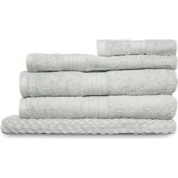 Sheraton Luxury Egyptian Cotton 5 Piece Towel Pack Dove Grey