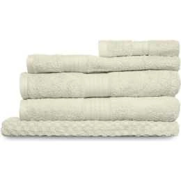 Sheraton Luxury Egyptian Cotton 5 Piece Towel Pack Flax