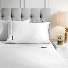 Sheraton Luxury Cooling Bamboo Luxe Sheet Set White King