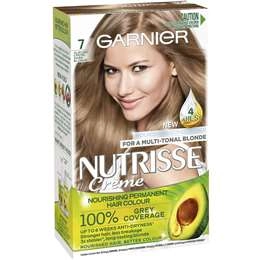 Garnier Nutrisse Hair Colour 7.0 Almond Crème Each