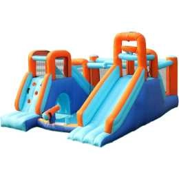 AirMyFun Inflatable Water Slide Park 12 Play Zones Trampoline Jumping Castle Bounce House Gift