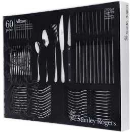 Stanley Rogers 60 Piece Stainless Steel Albany Cutlery Set 60pc