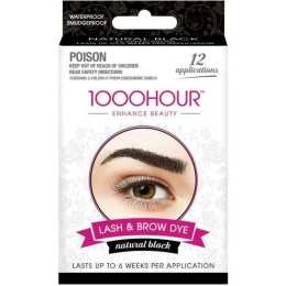 1000 Hour Eyelash & Brow Dye Kit Black