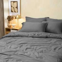 Sheraton Luxury Bamboo Luxe Quilt Cover Set Iron Queen