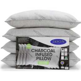 Jason Charcoal Infused Medium Sized 4 Pack Pillows