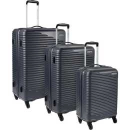 American Tourister Sky Park 3 Piece Luggage Set with TSA Lock Blue (55/68/78cm)