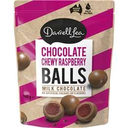 Darrell Lea Chocolate Raspberry Balls  160g