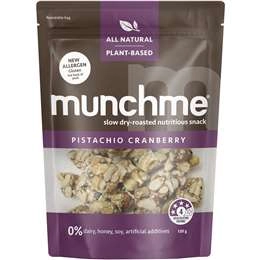 Munchme Pistachio Cranberry  120g