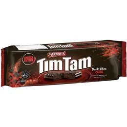 Arnott's Tim Tam Dark Choc Chilli  160g