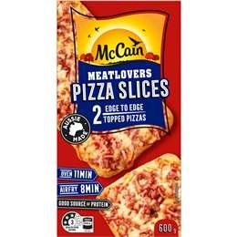 Mccain Pizza Slice Snacks Meatlovers  2 Pack