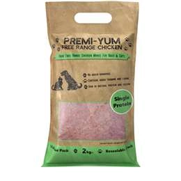 Premi-yum Free Range Chicken Mince For Pets 2kg