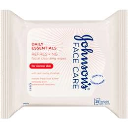 Johnson's Normal Wipes Cleansing Normal Skin 25 Pack